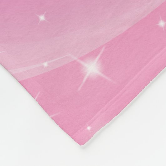 Couverture Polaire Bubble rose Coeurs mignonne Girly 90's Style (Coin)