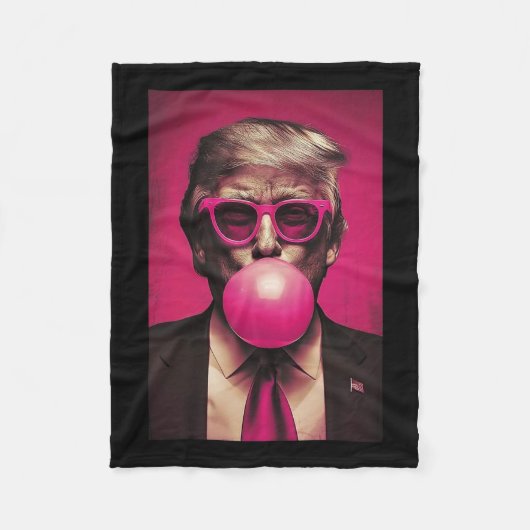 Couverture Polaire Bubblegum rose (Devant)