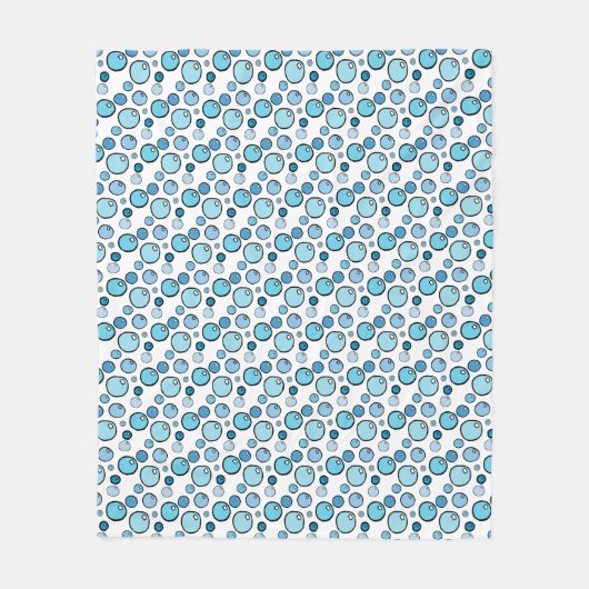 Couverture Polaire Bubbles (Devant)