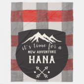 Couverture Polaire bûcheron (Devant)