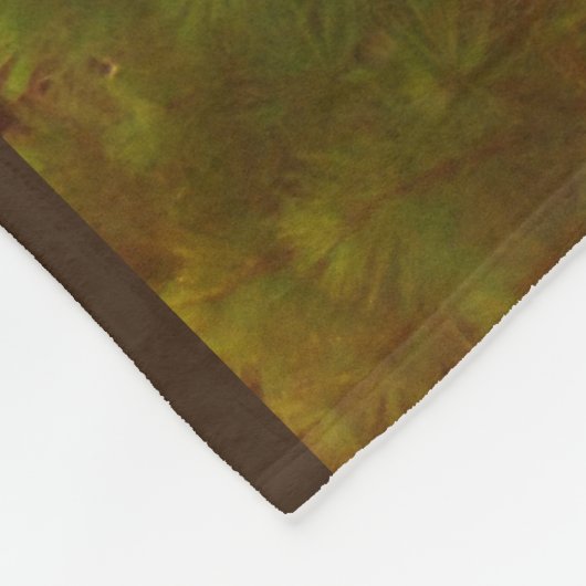 Couverture Polaire Buck Deer par les arbres (Coin)