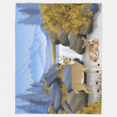 Couverture Polaire Buck n' Cozy (Devant)