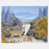 Couverture Polaire Buck n'est pas confortable (Devant (Horizontal))