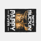Couverture Polaire Buckin' Pappy Ever Shirt Deer Hunting Bucking Fath (Devant (Horizontal))