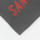 Couverture Polaire Buckle Up Snowflake Santa Cowboy Western Holiday C (Coin)