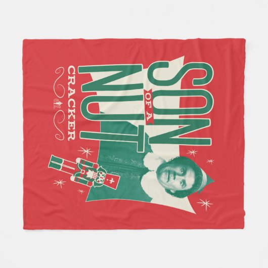 Couverture Polaire Buddy, le Fils elfe d'un Noisette (Devant (Horizontal))