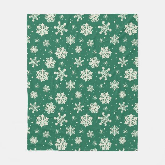Couverture Polaire Buddy le Motif Elf Snowflake (Devant)