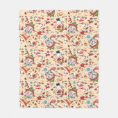 Couverture Polaire Buddy l'Elfe | Motif de Noël (Devant)