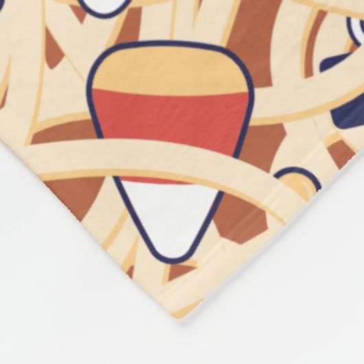 Couverture Polaire Buddy l'Elfe | Motif de Noël (Coin)