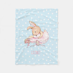 Couverture Polaire BUDGET Baby Girls Poison Named - Bunny Rabbit Ball