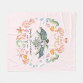 Couverture Polaire BUDGET Nouveaux mariés Cadeaux de mariage personna (Devant (Horizontal))