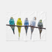 Couverture Polaire Budgies (Devant (Horizontal))