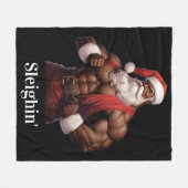 Couverture Polaire Buff Santa Claus Muscles d'entraînement Salle de g (Devant (Horizontal))