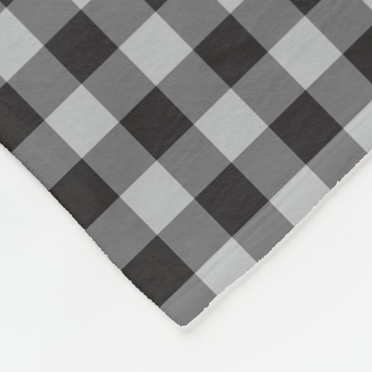 Couverture Polaire Buffalo classique Chèque Joyeux Noël (Coin)