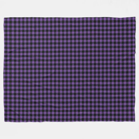 Couverture Polaire Buffalo Plaid Fleece Blanket (Devant (Horizontal))