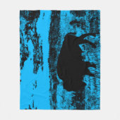 Couverture Polaire Buffle de minuit - Bison des plaines Jetez la couv (Devant)