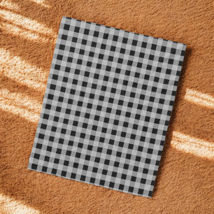 Couverture Polaire Buffle gris noir Plaid Holiday