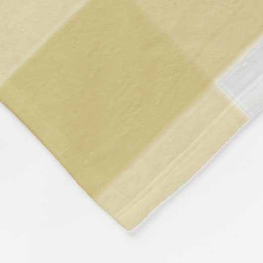 Couverture Polaire Buffle jaune Plaid ferme poulet polaire Blanche (Coin)