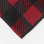 Couverture Polaire Buffle Russe blanc cerf Antlers Plaid personnalisé (Coin)