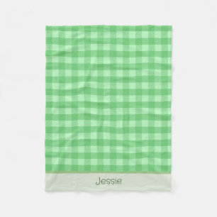 Couverture Polaire Buffle vert Plaid Unisex Cuisine pour bébé personn