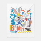 Couverture Polaire BUGS BUNNY BUILDERS™| BUGS BUNNY™ Work Tools (Devant)