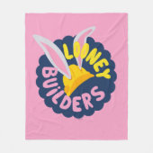 Couverture Polaire BUGS BUNNY BUILDERS™| Casque de chantier Logo à fe (Devant)