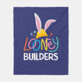 Couverture Polaire BUGS BUNNY BUILDERS™| Casque empilé Logo (Devant)