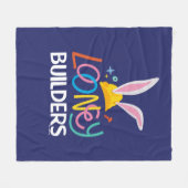 Couverture Polaire BUGS BUNNY BUILDERS™| Casque empilé Logo (Devant (Horizontal))