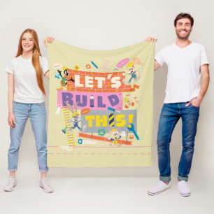 Couverture Polaire BUGS BUNNY BUILDERS™ Chantier "Construisons ensem