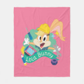 Couverture Polaire BUGS BUNNY BUILDERS™| Lola Bunny Character Graphic (Devant)