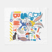 Couverture Polaire BUGS BUNNY BUILDERS™| Outils de travail de BUGS BU (Devant (Horizontal))