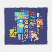 Couverture Polaire BUGS BUNNY BUILDERS™| The Looney Builders Collage (Devant (Horizontal))