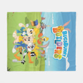 Couverture Polaire BUGS BUNNY BUILDERS™| The Looney Builders Group (Devant (Horizontal))