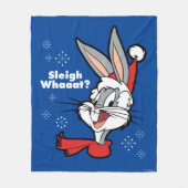 Couverture Polaire BUGS BUNNY™ "Sleigh Whaat ?" (Devant)