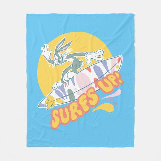 Couverture Polaire BUGS BUNNY™ - Surfs Up! (Devant)