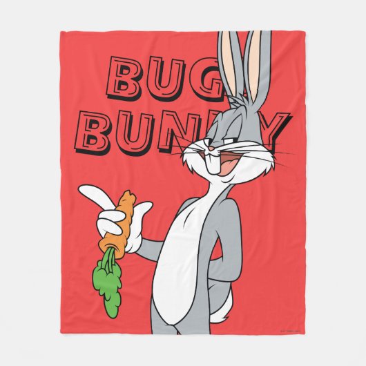 Couverture Polaire BUGS BUNNY™ With Carrot (Devant)