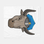 Couverture Polaire Bull agent de police Police (Devant (Horizontal))