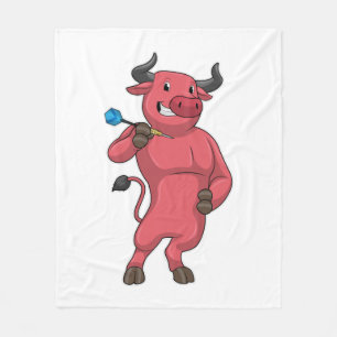 Couverture Polaire Bull aux fléchettes avec Dart