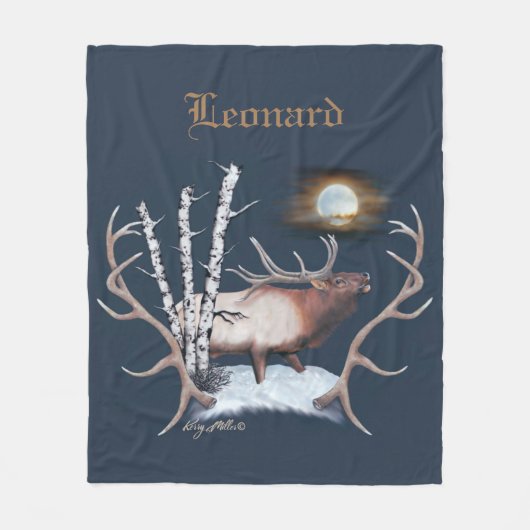Couverture Polaire Bull Elk (Devant)