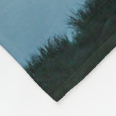 Couverture Polaire Bull Elks Silhouetté Poudre Lac Sunrise (Coin)