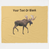 Couverture Polaire Bull Moose (Devant (Horizontal))