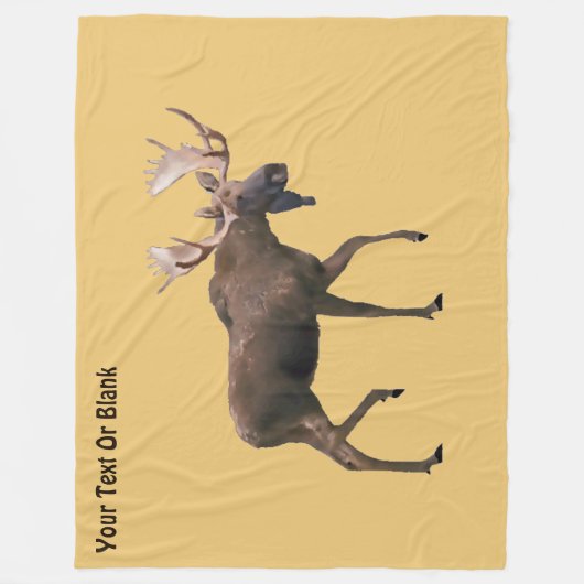 Couverture Polaire Bull Moose (Devant)