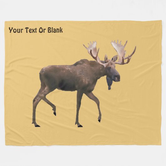 Couverture Polaire Bull Moose (Devant (Horizontal))