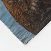 Couverture Polaire Bull Moose | Parc national du Glacier Montana (Coin)