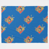 Couverture Polaire Bull Rider (Devant (Horizontal))