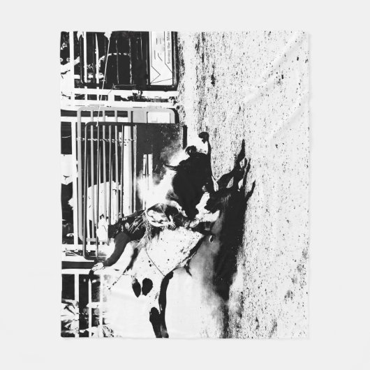 Couverture Polaire Bull Riding Champ (Devant)