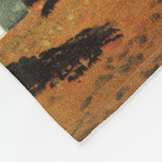 Couverture Polaire Bull Riding par Fred Ludekens (Coin)