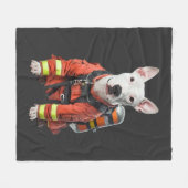 Couverture Polaire Bull Terrier (Devant (Horizontal))