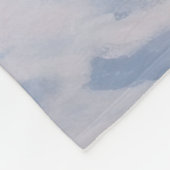 Couverture Polaire Bull Terrier Laisser neiger Noël (Coin)