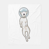 Couverture Polaire Bull Terrier Space (Devant)